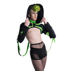 Transfigurator Shrug DSFusion Dark Star Fusion Pawstar goth pastel kawaii lolita harajuku fashion cybergoth punk cyberpunk rave raver festival dog fashion for furry furries