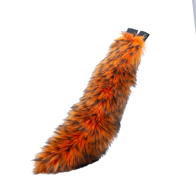 Wild Wolf Fur Mini Tail - Pawstar Pawstar Tails canine, cosplay, costume, furry, ship-15, ship-15day, tail, wolf