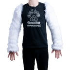 Monster Fur Arm Sleeves partial fursuit hand paw head furry cosplay halloween costume