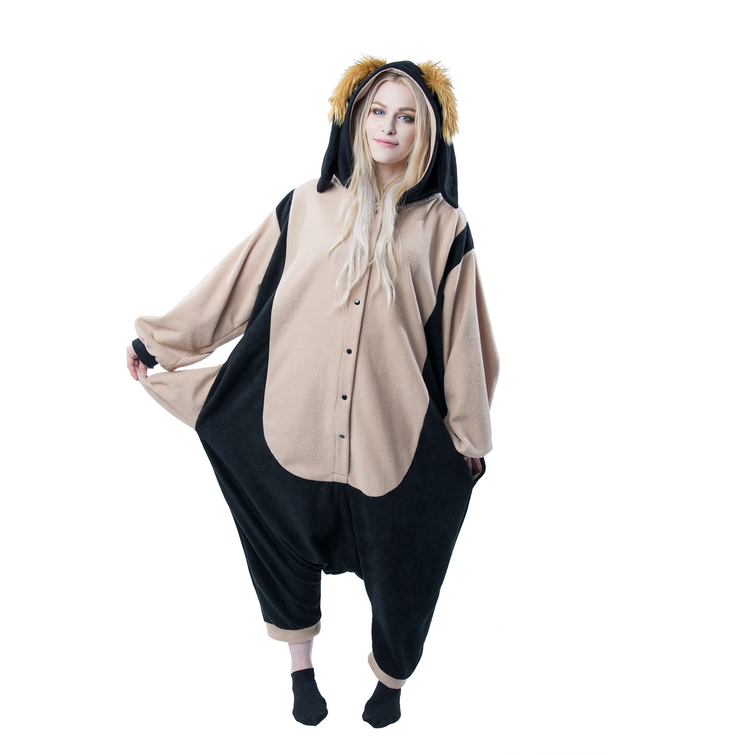 Bunny Nybble Kigurumi by pawstar - japanese style onesie pj pajama kigu brown butterscotch