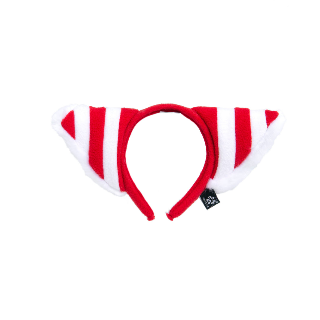 ✧ Candy Cane Kitty Headand [Discontinued Product]