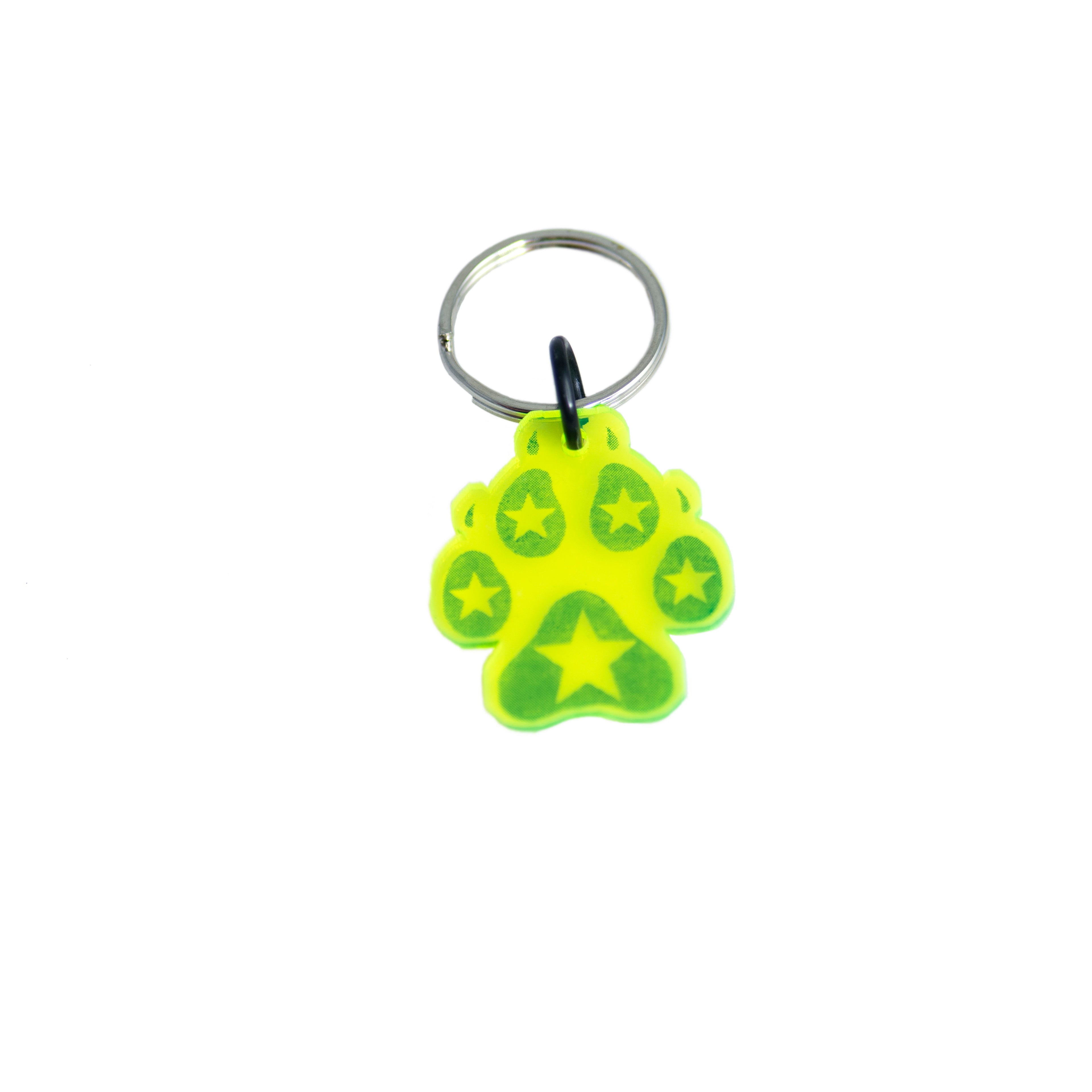 Pawstar Logo Paw Keychain - Pawstar Pawstar Keychain cosplay, costume, furry, ship-15, swag