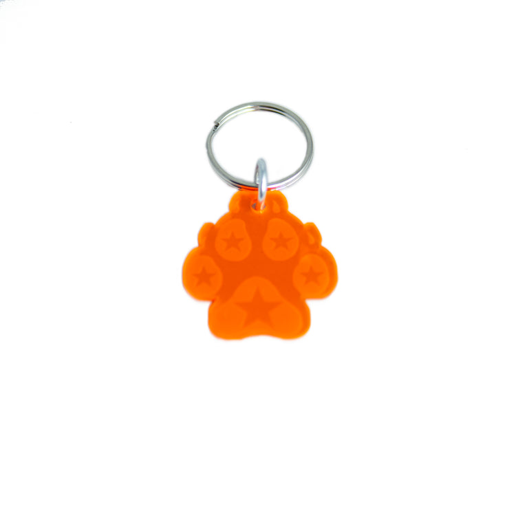 Pawstar Logo Paw Keychain - Pawstar Pawstar Keychain cosplay, costume, furry, ship-15, swag