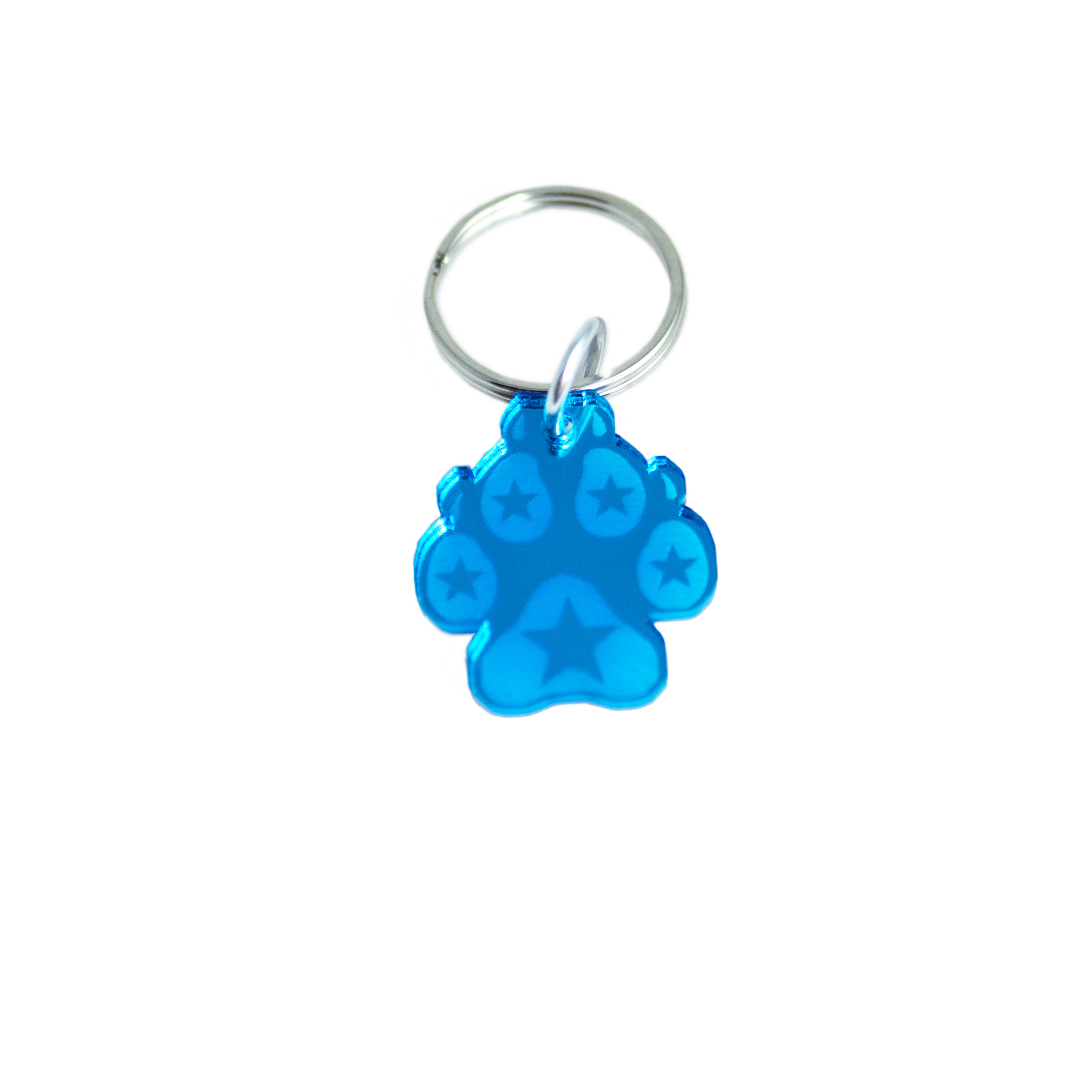 Pawstar Logo Paw Keychain - Pawstar Pawstar Keychain cosplay, costume, furry, ship-15, swag