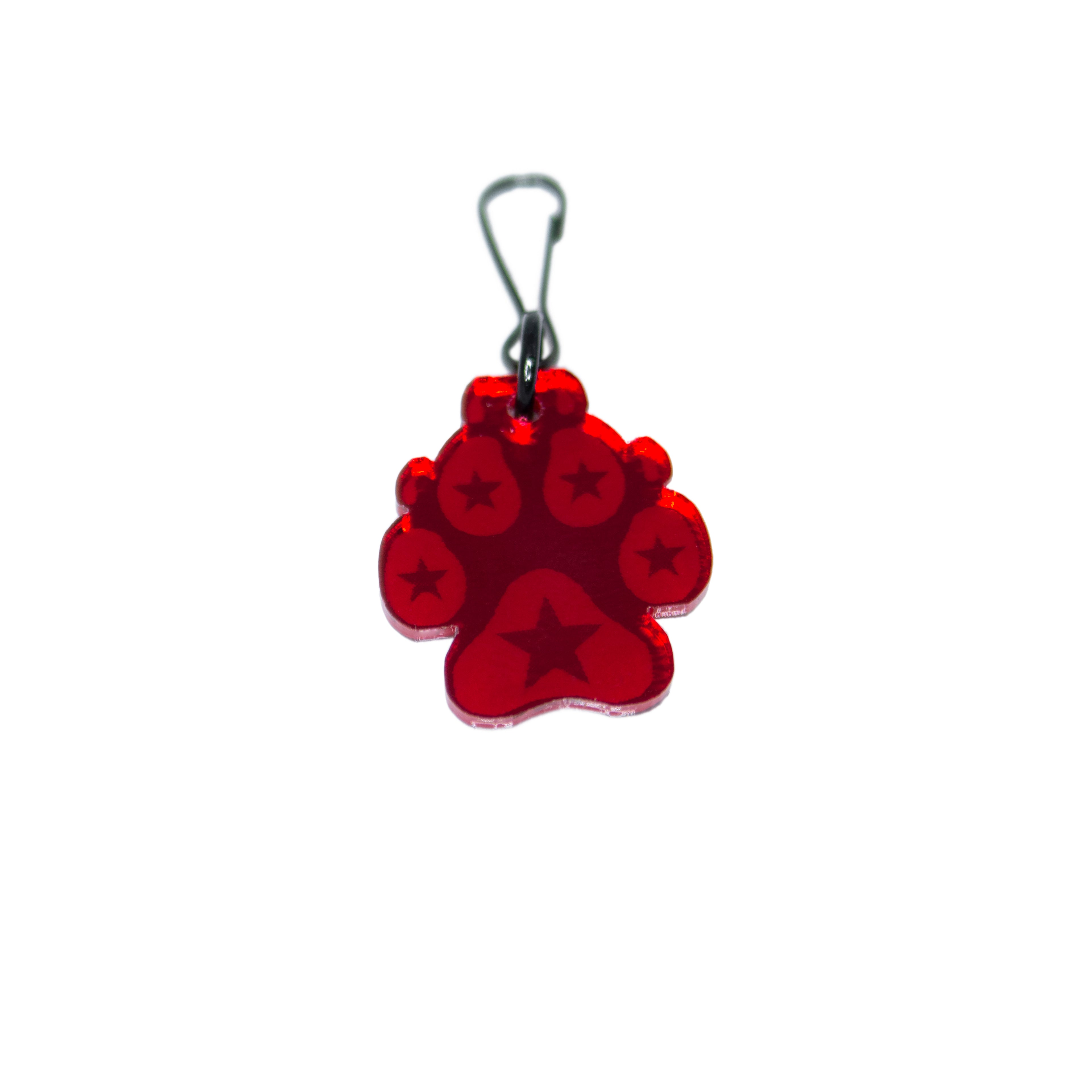 Pawstar Paw Zipper Pull - Pawstar Pawstar Zipper Pull cosplay, costume, furry, ship-15, swag
