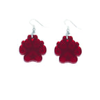 Pawstar Logo Acrylic Earrings - Pawstar Pawstar Earrings cosplay, costume, Cutebits, furry, ship-15, ship-15day, swag