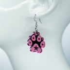 Pawstar Logo Acrylic Earrings - Pawstar Pawstar Earrings cosplay, costume, Cutebits, furry, ship-15, ship-15day, swag