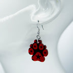 Pawstar Logo Acrylic Earrings - Pawstar Pawstar Earrings cosplay, costume, Cutebits, furry, ship-15, ship-15day, swag