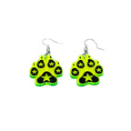 Pawstar Logo Acrylic Earrings - Pawstar Pawstar Earrings cosplay, costume, Cutebits, furry, ship-15, ship-15day, swag