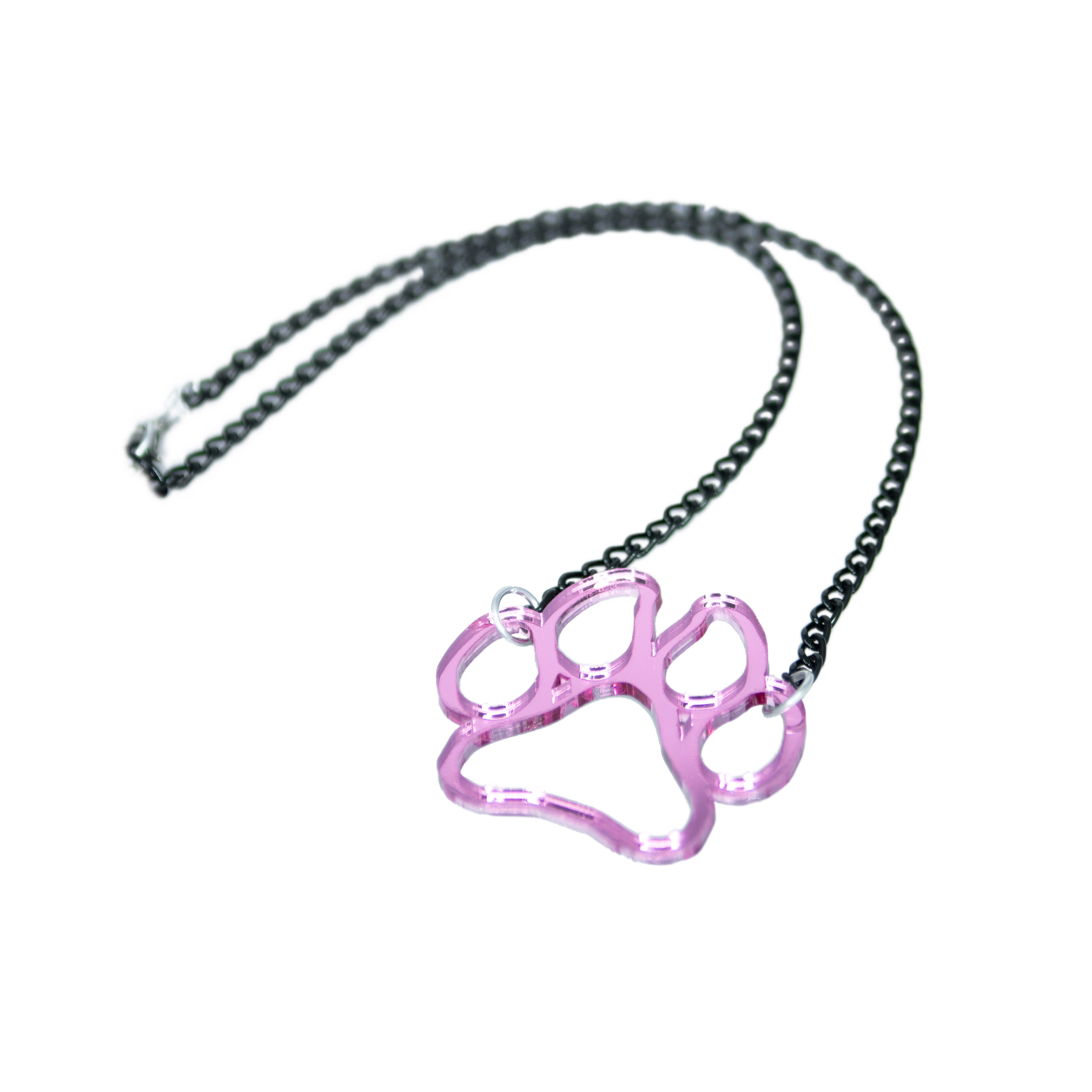 Paw Knucks Bit Necklace - Pawstar Pawstar Necklaces cosplay, costume, Cutebits, furry, ship-15, ship-15day