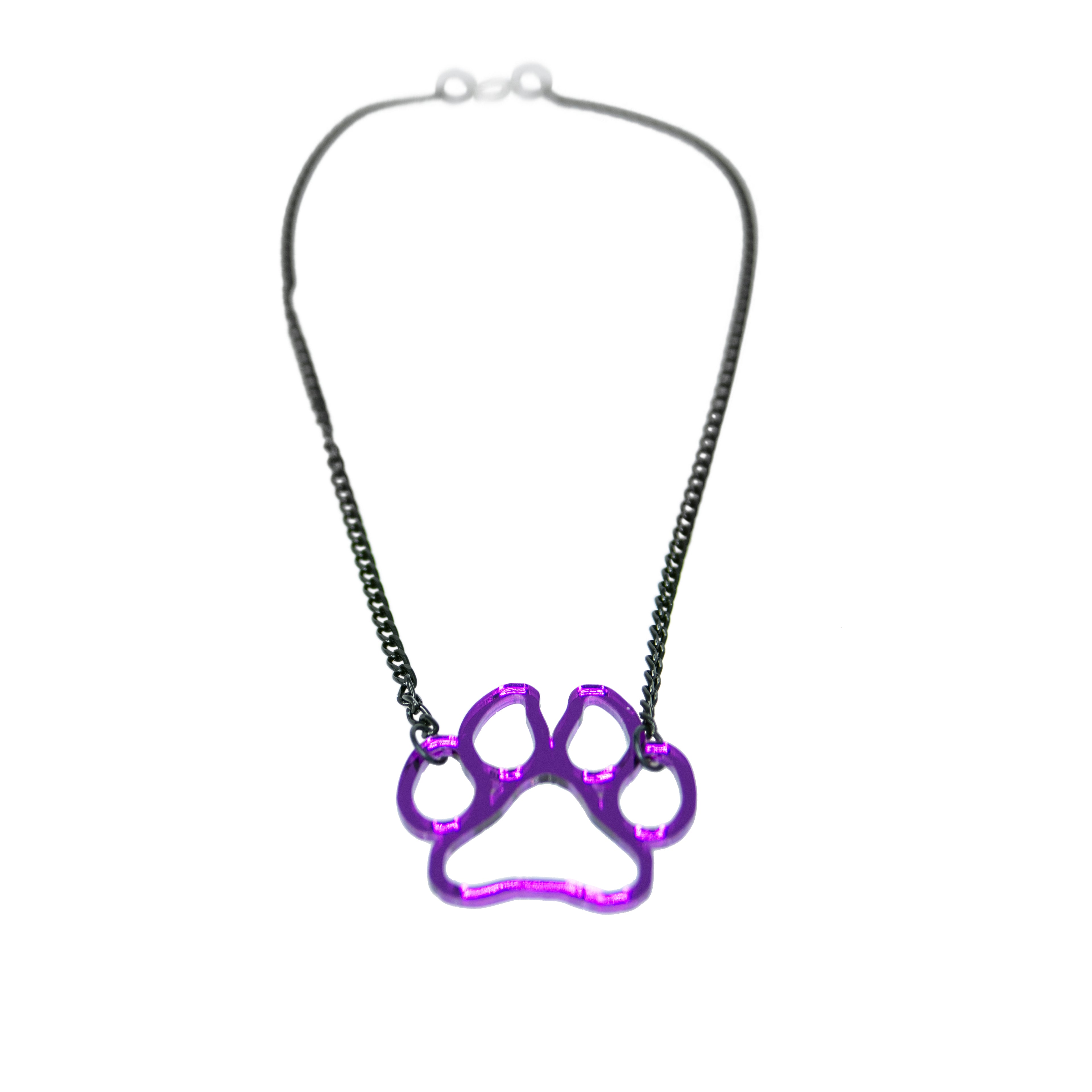 Paw Knucks Bit Necklace - Pawstar Pawstar Necklaces cosplay, costume, Cutebits, furry, ship-15, ship-15day