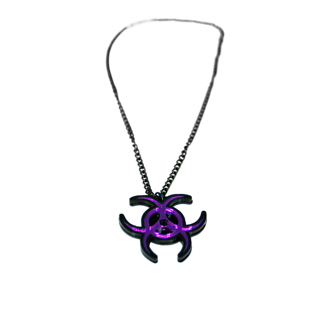 Biohazard Earring & Necklace Set