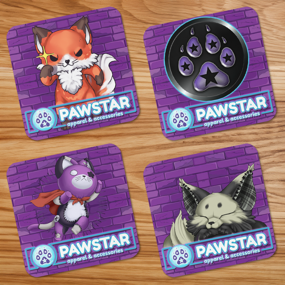 Pawstar Coaster Pack