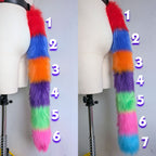 ☆ Color-Swap Stripey Kitty Tail