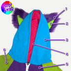 ☆ Color-Swap Kitty Mew Hoodie