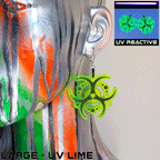 Biohazard Earrings