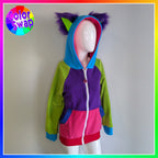 ☆ Color-Swap Kitty Mew Hoodie