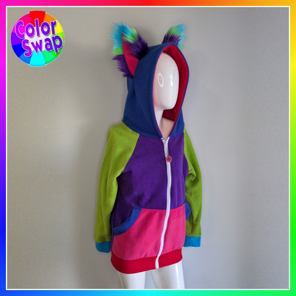 ☆ Color-Swap Fox+ Hoodie