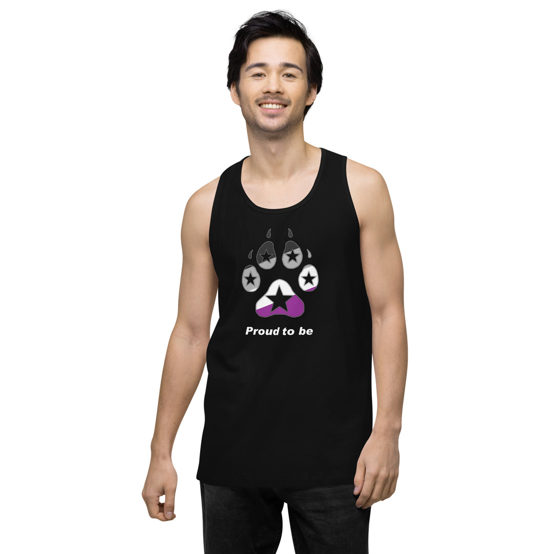 "Proud to Be" Asexual Pawstar Tank