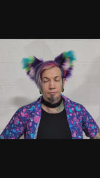 Pawstar Color-Swap Fox Ear+ Headband - fox ear headband for costumes, cosplay, fursuit, fashion, therian model video