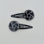 Mini Pentacle Hair Clip Set