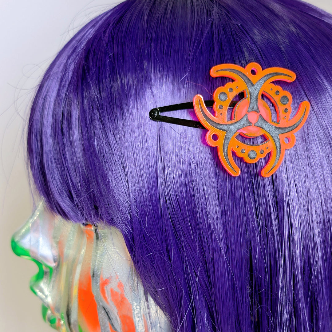 Biohazard Hair Clip