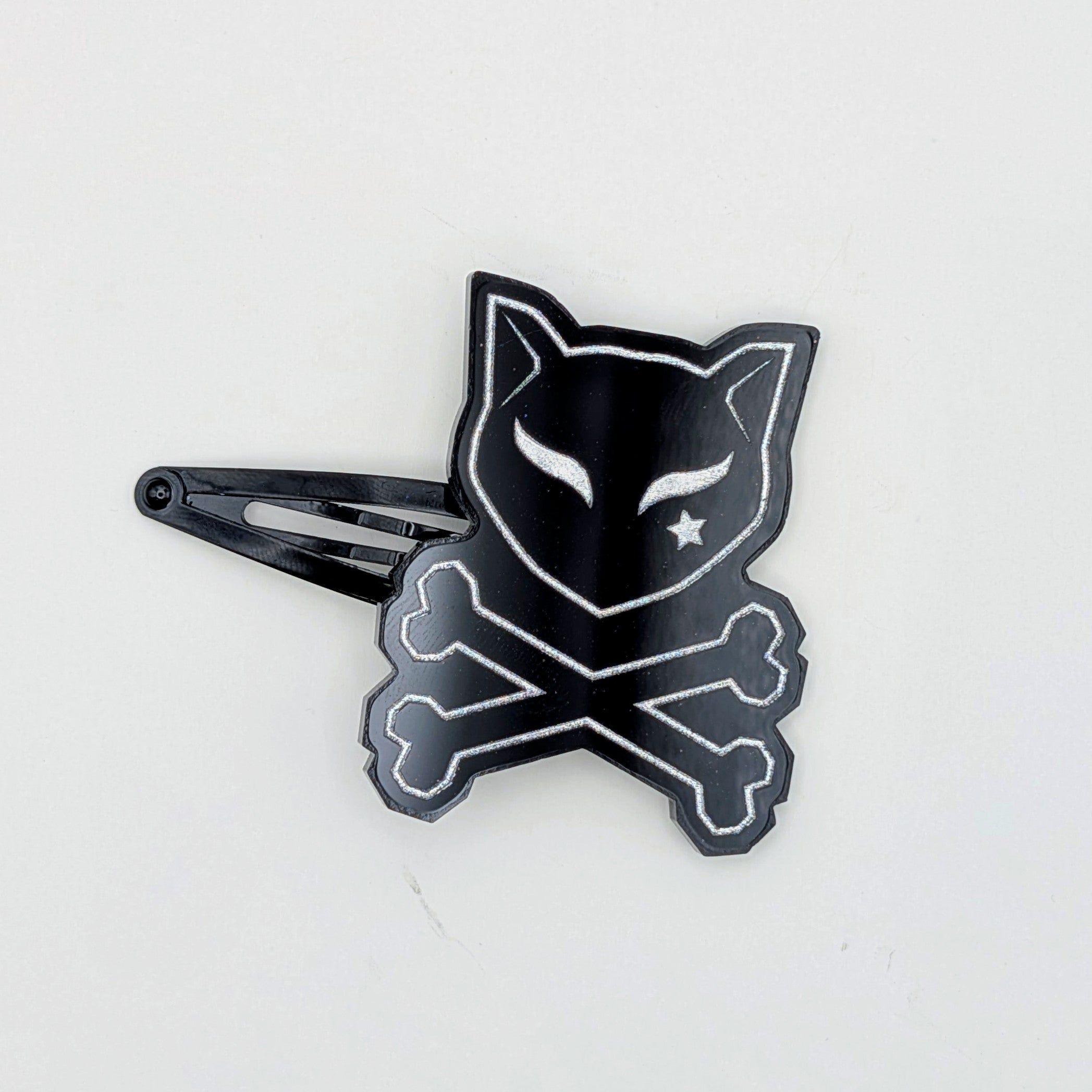 Bad Kitty Hair Clip