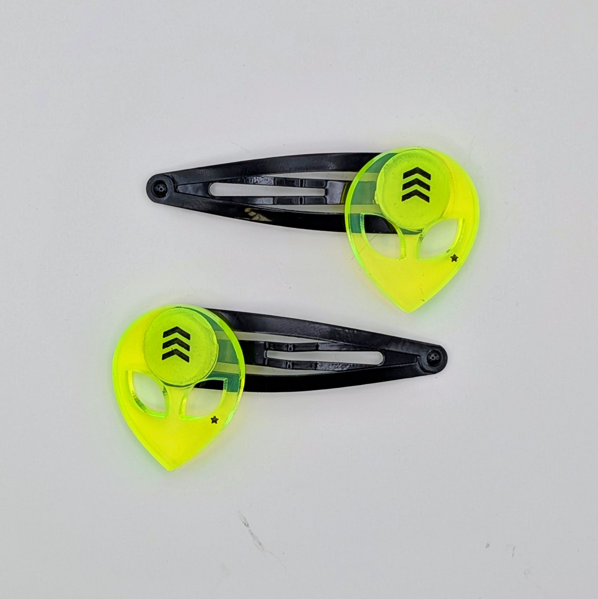 Mini Alien Hair Clip Set