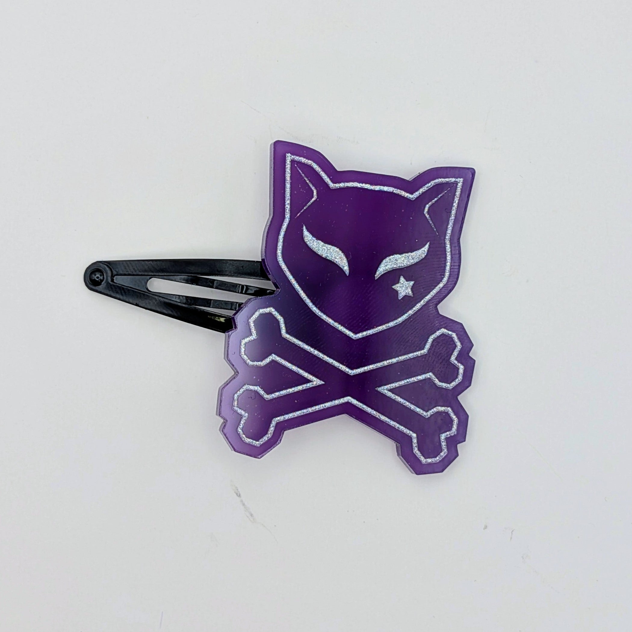 Bad Kitty Hair Clip
