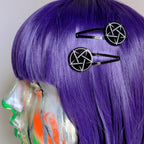 Mini Pentacle Hair Clip Set