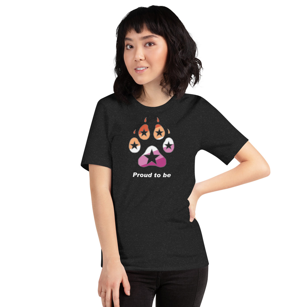 "Proud to Be" Lesbian Pawstar T-Shirt