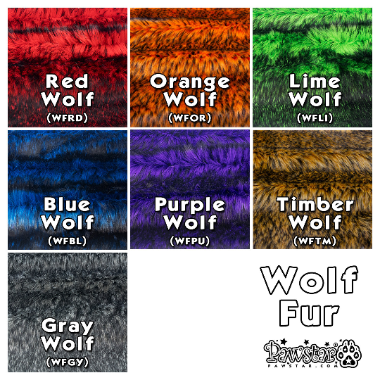 Wild Wolf Fur PawMitts - Pawstar Pawstar PawMitts cosplay, costume, furry, fursuit, hand paws, paw, ship-15, ship-30day