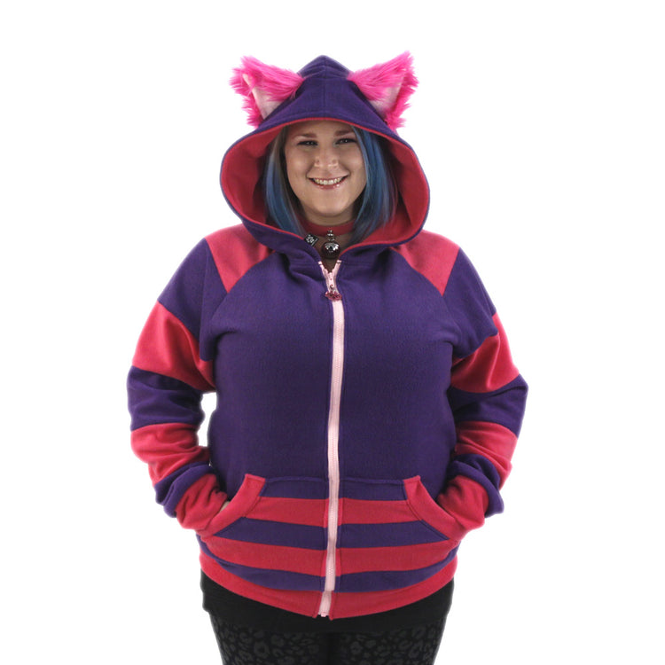 Cheshire Mew Hoodie - Pawstar Pawstar Hoodie cat, Cheshire, cosplay, costume, Feline, furry, hoodie, ship-15, ship-30day