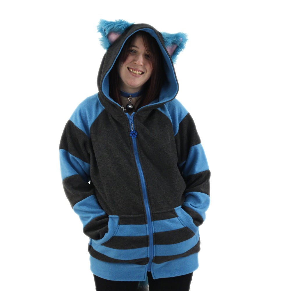 Cheshire Mew Hoodie - Pawstar Pawstar Hoodie cat, Cheshire, cosplay, costume, Feline, furry, hoodie, ship-15, ship-30day