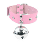 Big Kitty Bell Collar - Pawstar Pawstar Leather Collar collar, cosplay, costume, furry, leather, ship-15, ship-15day