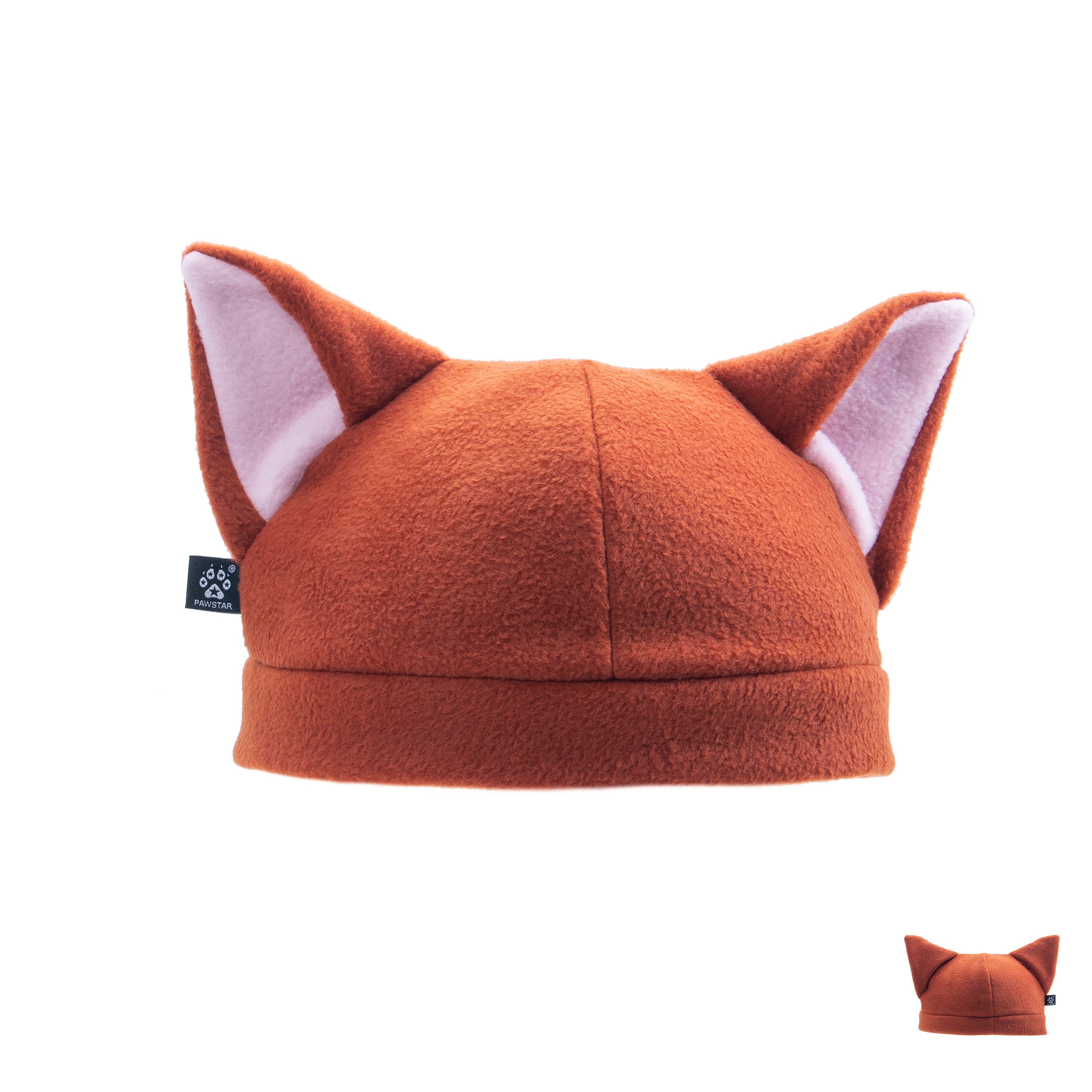 Pawstar Fleece Kitty Hat partial fursuit, Halloween costume, cosplay, and furry