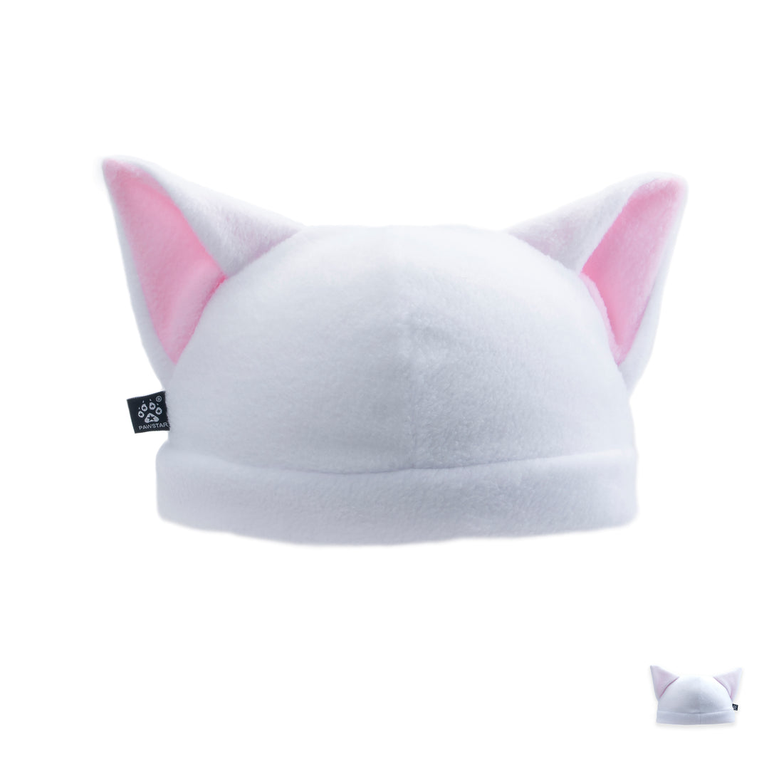 Pawstar Fleece kitty ear beanie hat