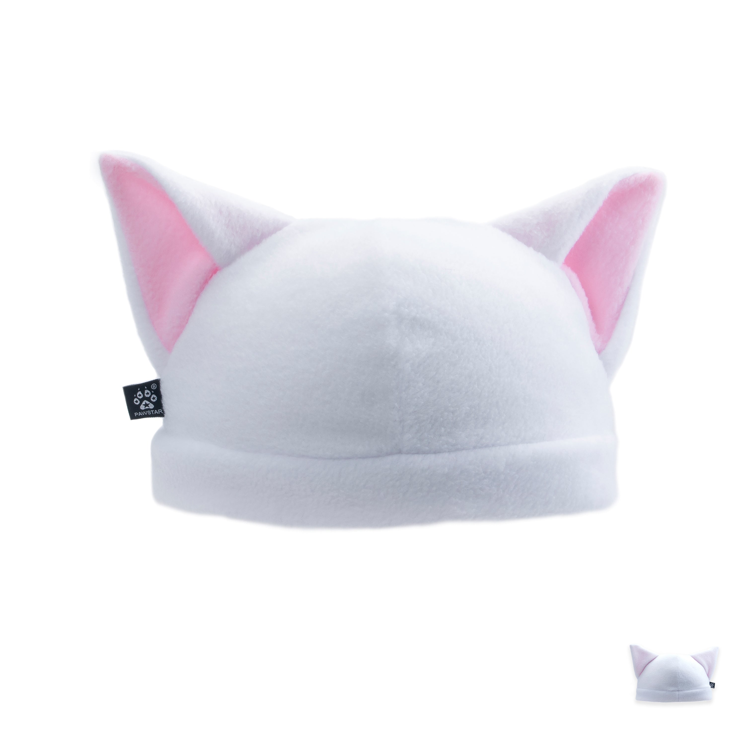 Pawstar Fleece Kitty Hat partial fursuit, Halloween costume, cosplay, and furry