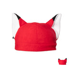 Pawstar Fleece Fox Hat for partial fursuit, furry cosplay, or halloween costume