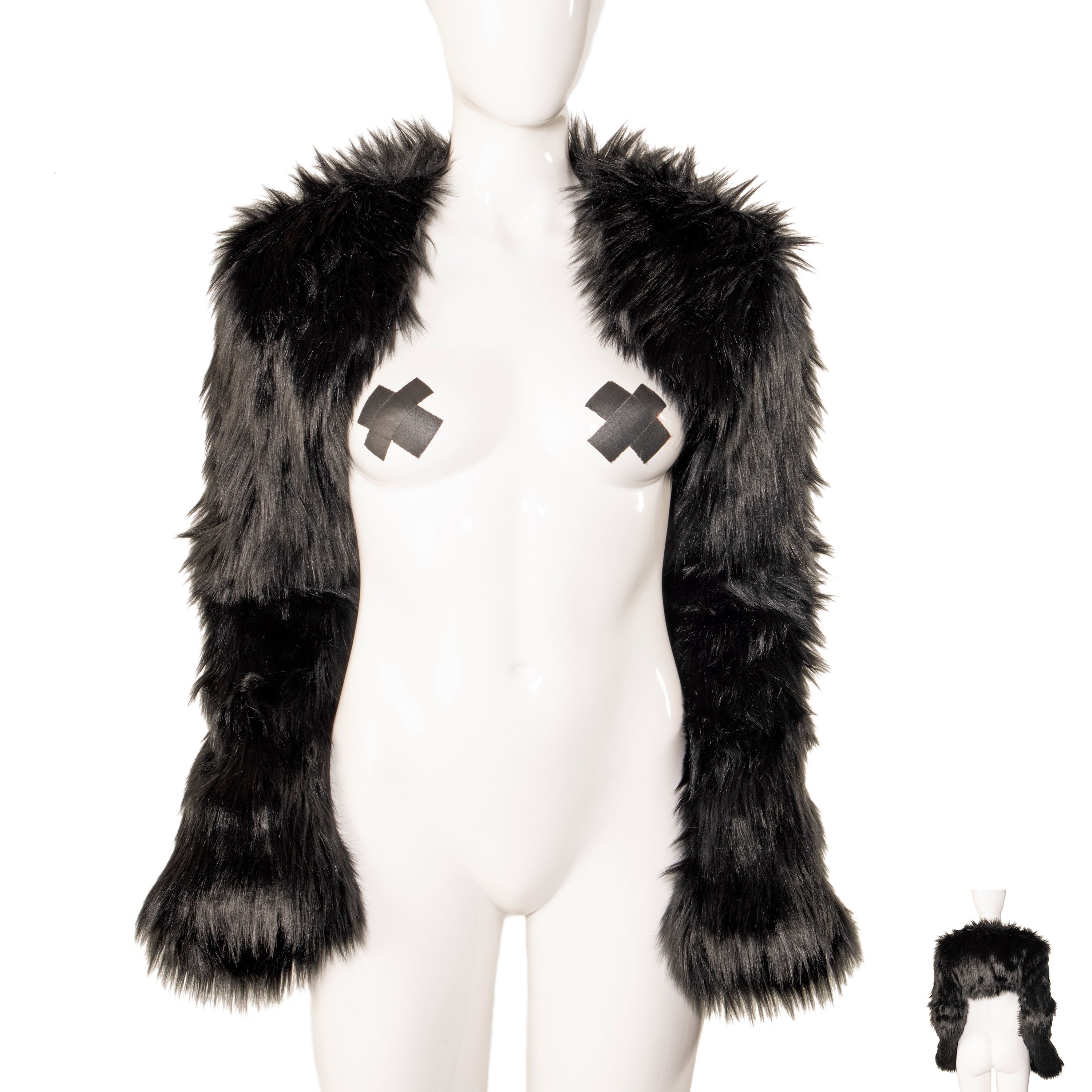 Monster Fur Megafluff Shrug - Pawstar dsfusion Outerwear outerwear, ship-15, ship-30day