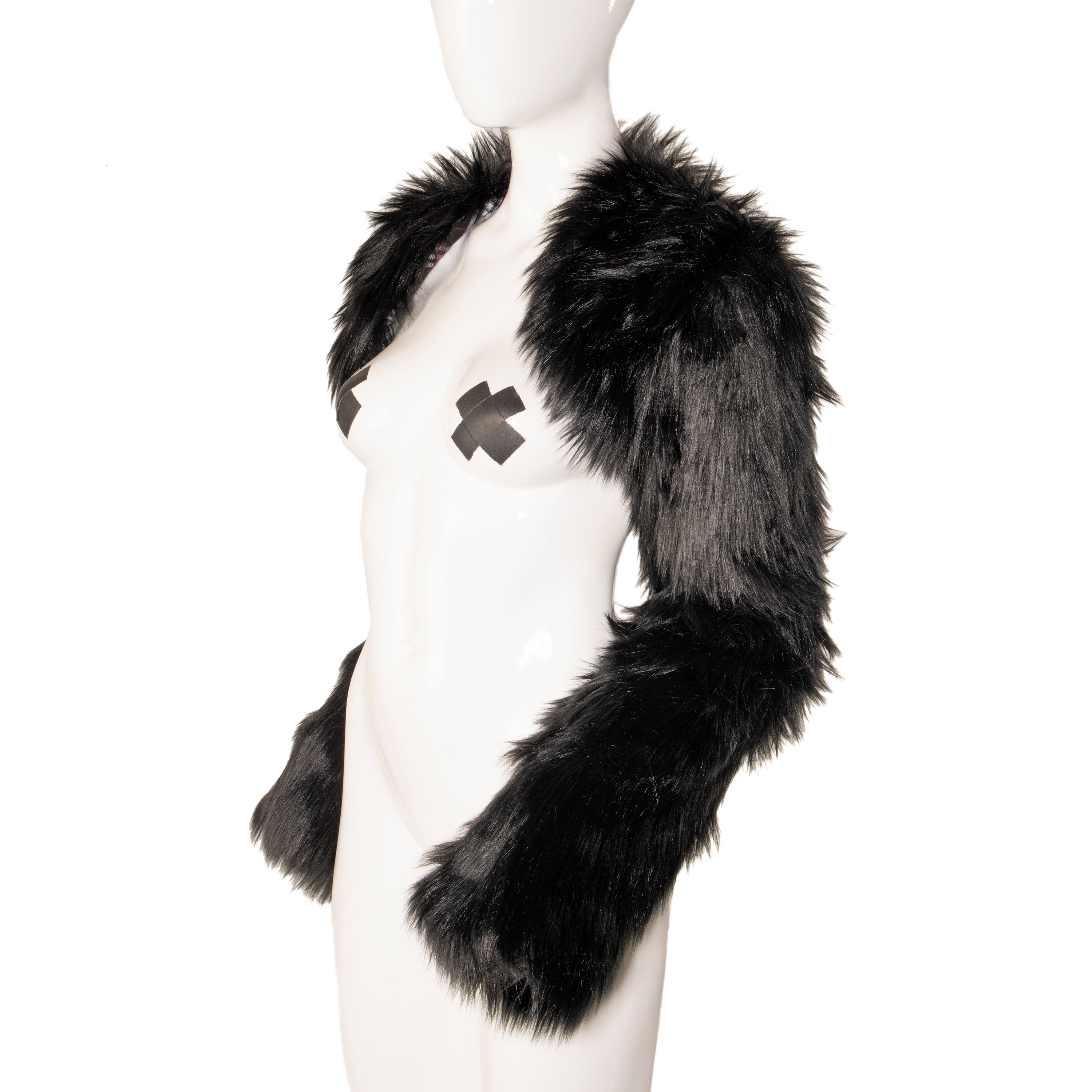 Monster Fur Megafluff Shrug - Pawstar dsfusion Outerwear outerwear, ship-15, ship-30day