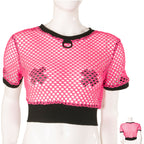VectorNet Short Sleeve Crop Shirt - Pawstar dsfusion crop top cyber, festival, rave, sale, ship-15, ship-30day, tops