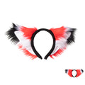 Pawstar Red fox ears headband for costumes, cosplay, fursuit, fashion, therian. Made in the USA since 2003.