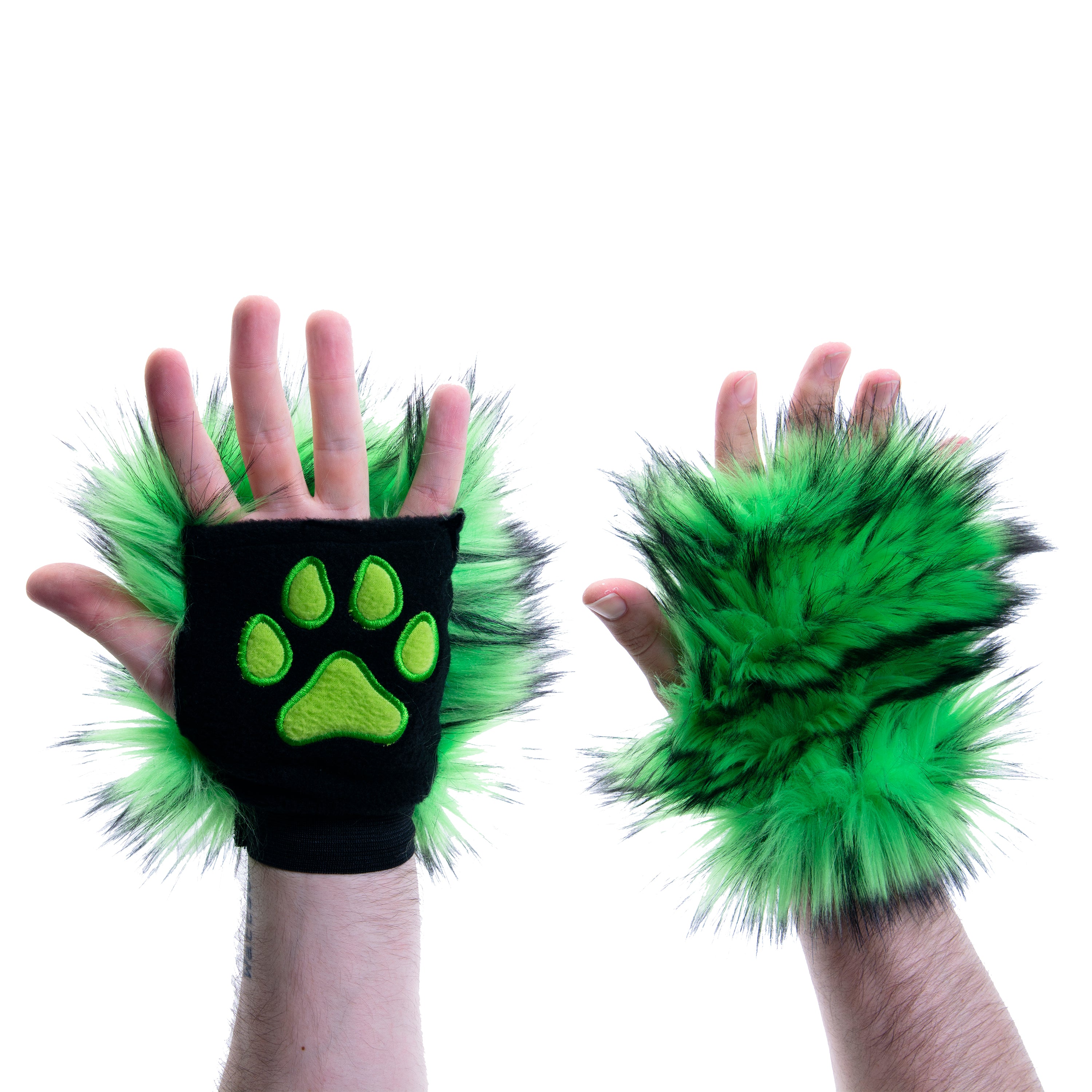 Wild Wolf Fur Pawlets - Pawstar Pawstar Pawlets cosplay, costume, furry, hand paws, paw, ship-15, ship-30day