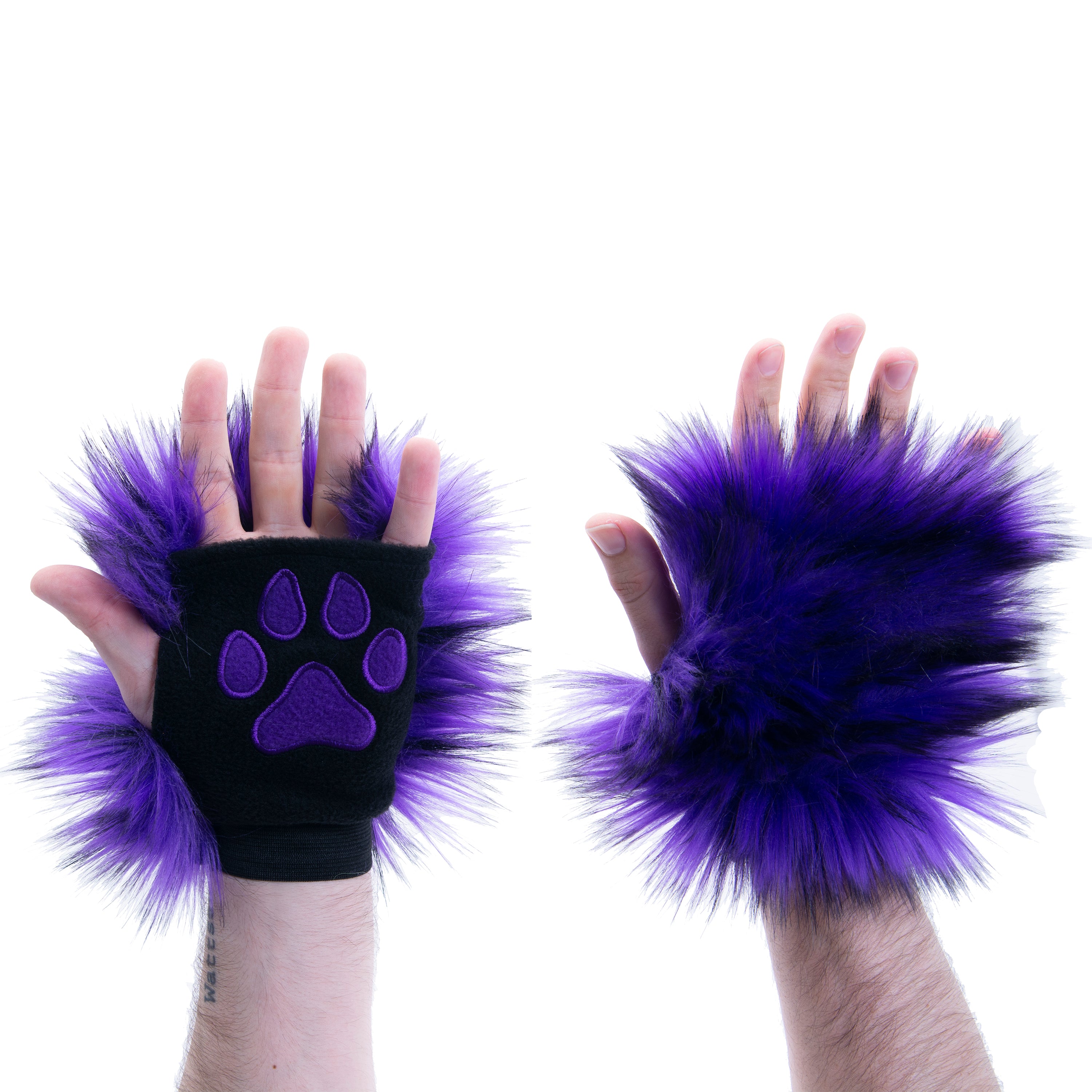 Wild Wolf Fur Pawlets - Pawstar Pawstar Pawlets cosplay, costume, furry, hand paws, paw, ship-15, ship-30day