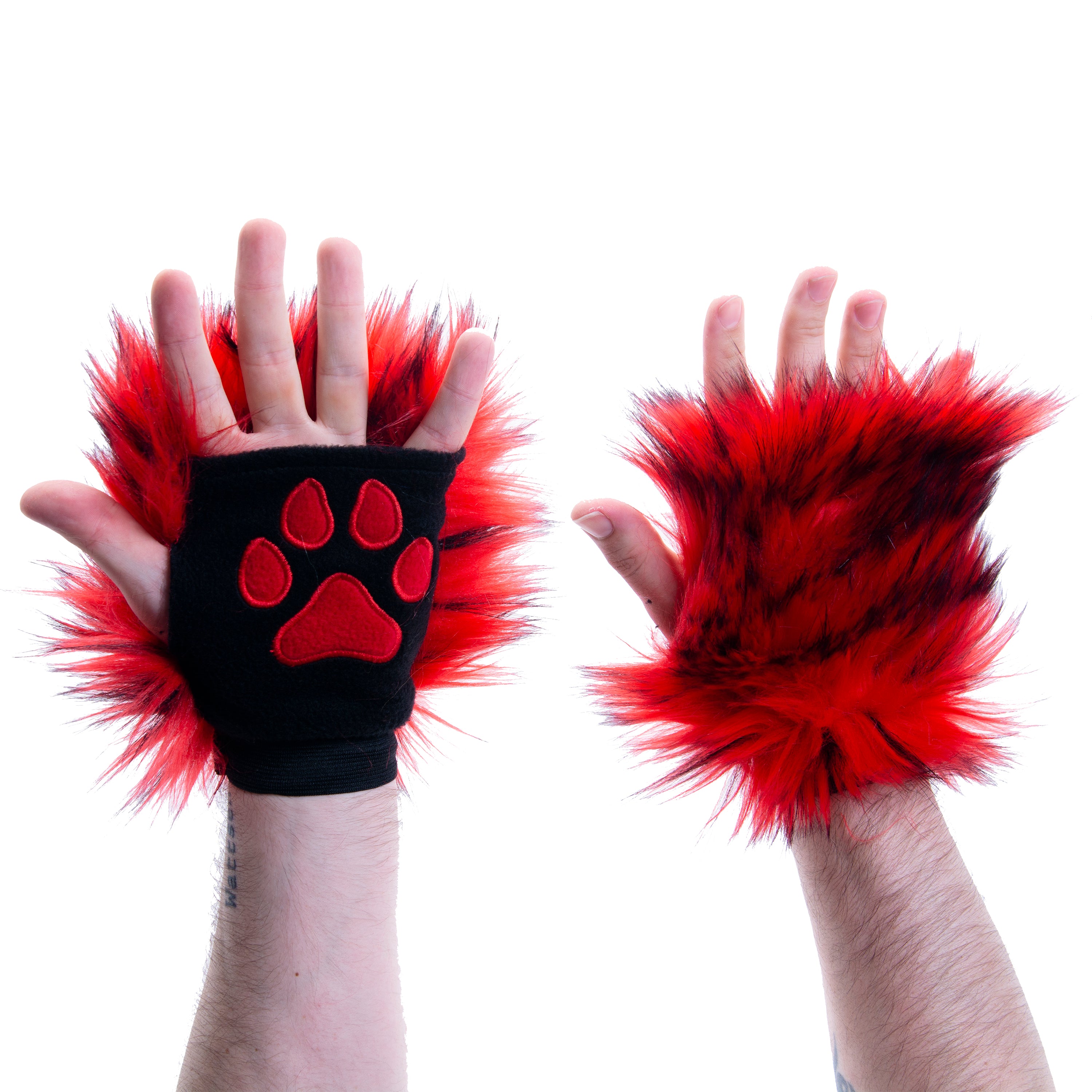 Wild Wolf Fur Pawlets - Pawstar Pawstar Pawlets cosplay, costume, furry, hand paws, paw, ship-15, ship-30day