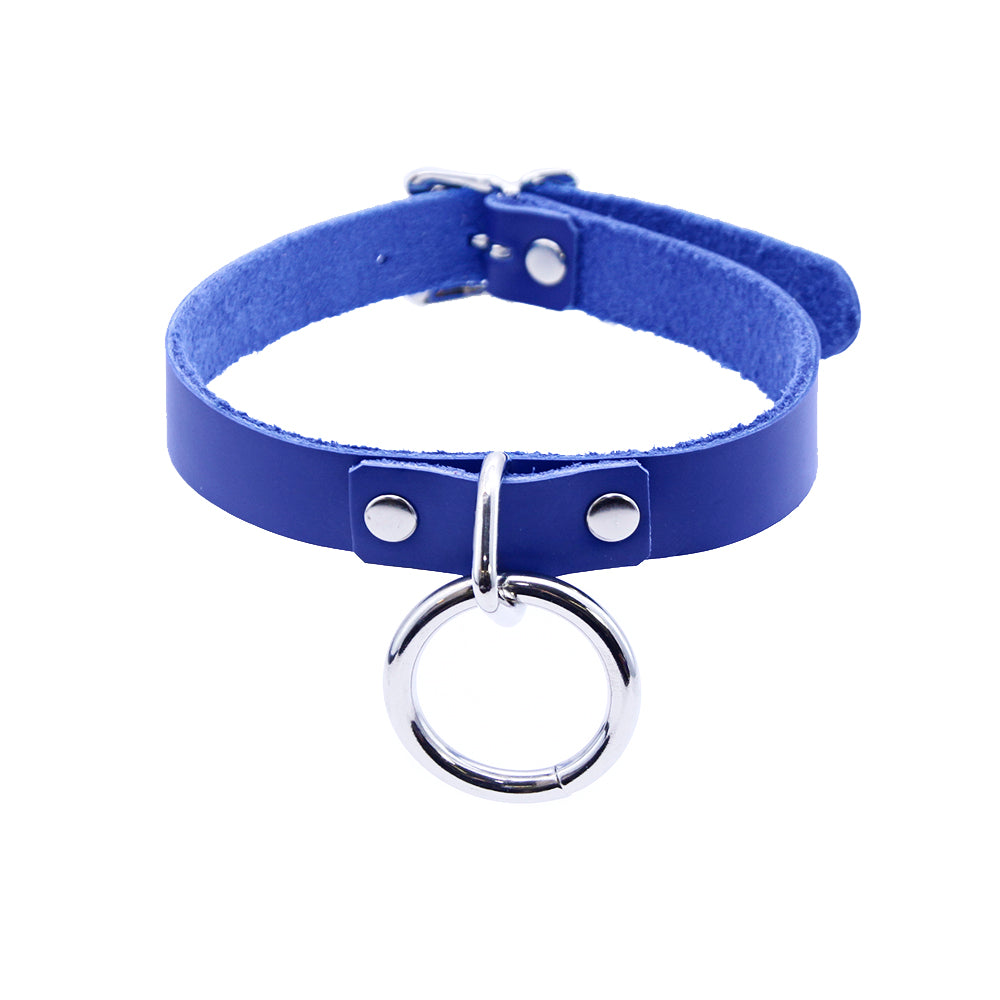 Pawstar basic ring collar made from leather. Great for furries cosplayers, and more