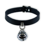 Kitty Bell Collar - Pawstar Pawstar Leather Collar collar, cosplay, costume, furry, leather, ship-15, ship-15day