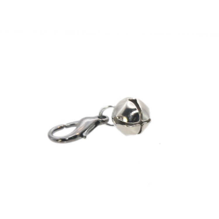 small pawstar clip on jingle bell for collars and more.