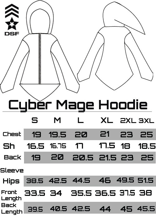 Cyber Mage Hoodie - Pawstar dsfusion Outerwear outerwear, ship-15, ship-30day